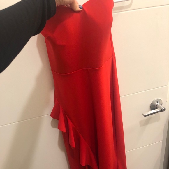 Strapless High Low Dress - Picture 2 of 3